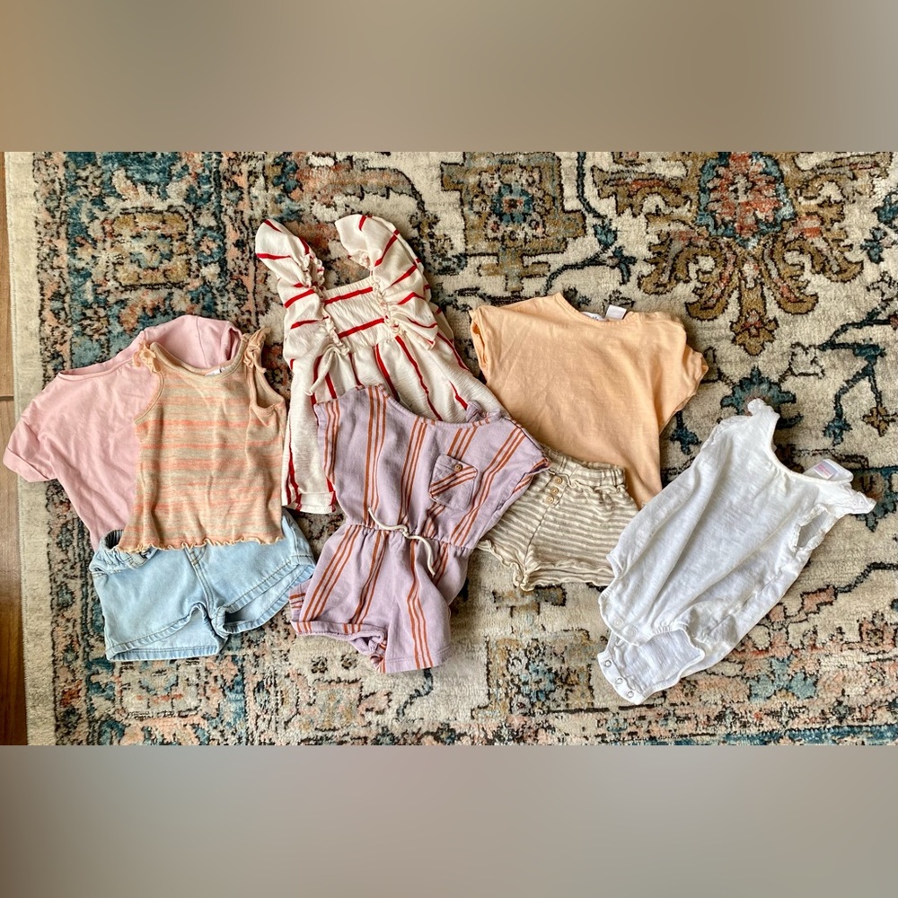 Zara Baby Girl Clothes Mix Size 6-9 Months